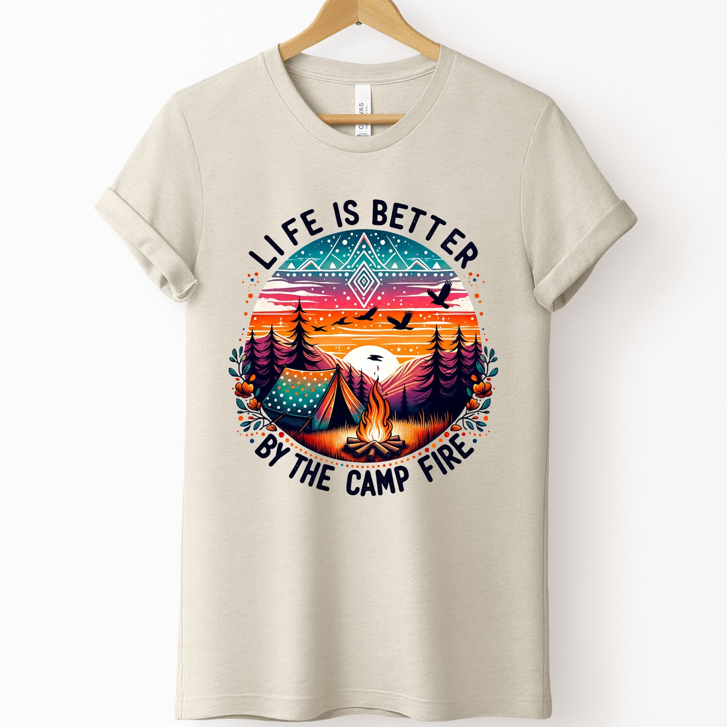 Life is Better by the Campfire Tee