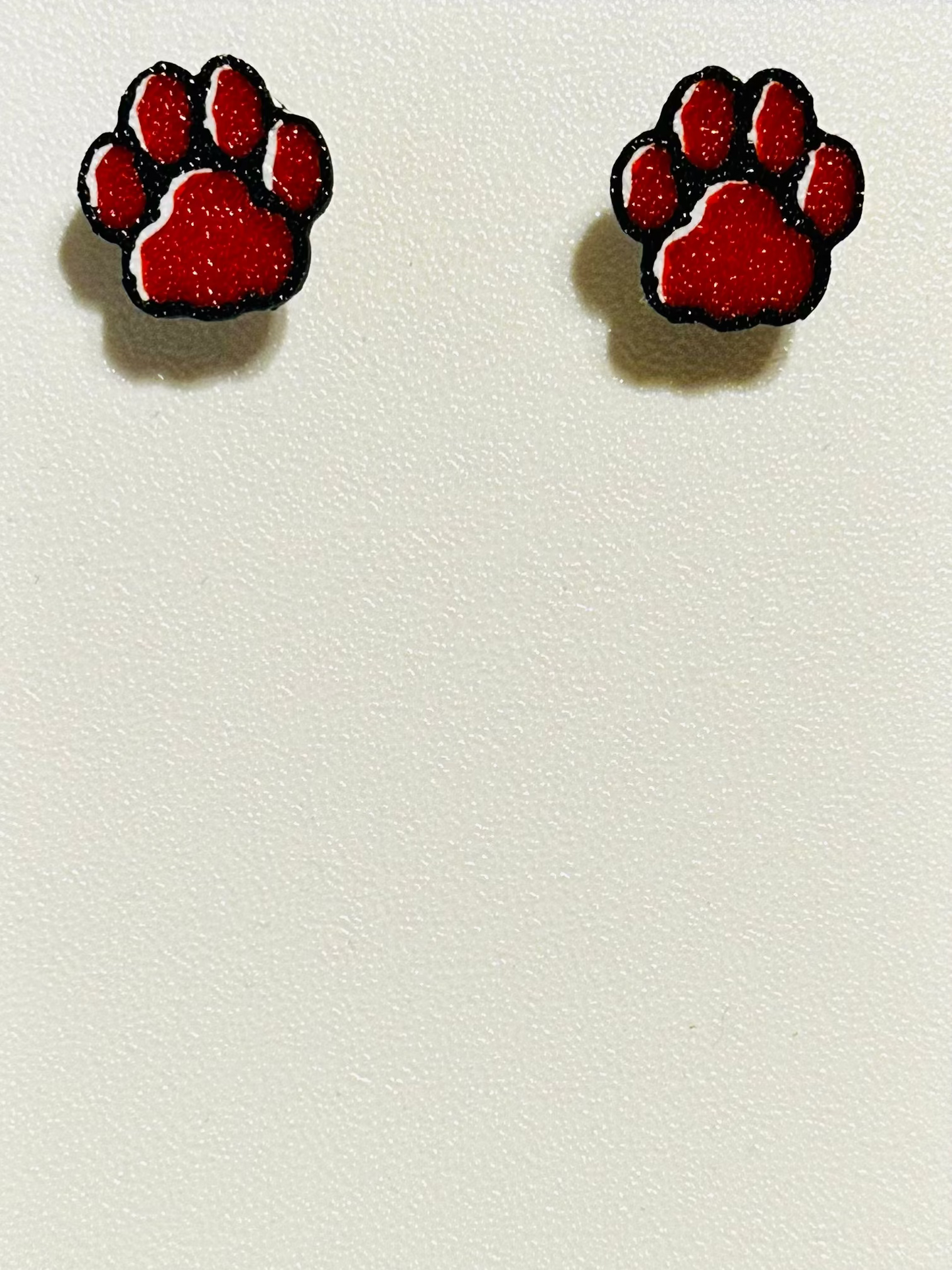 Wildcat Paw Stud Earrings