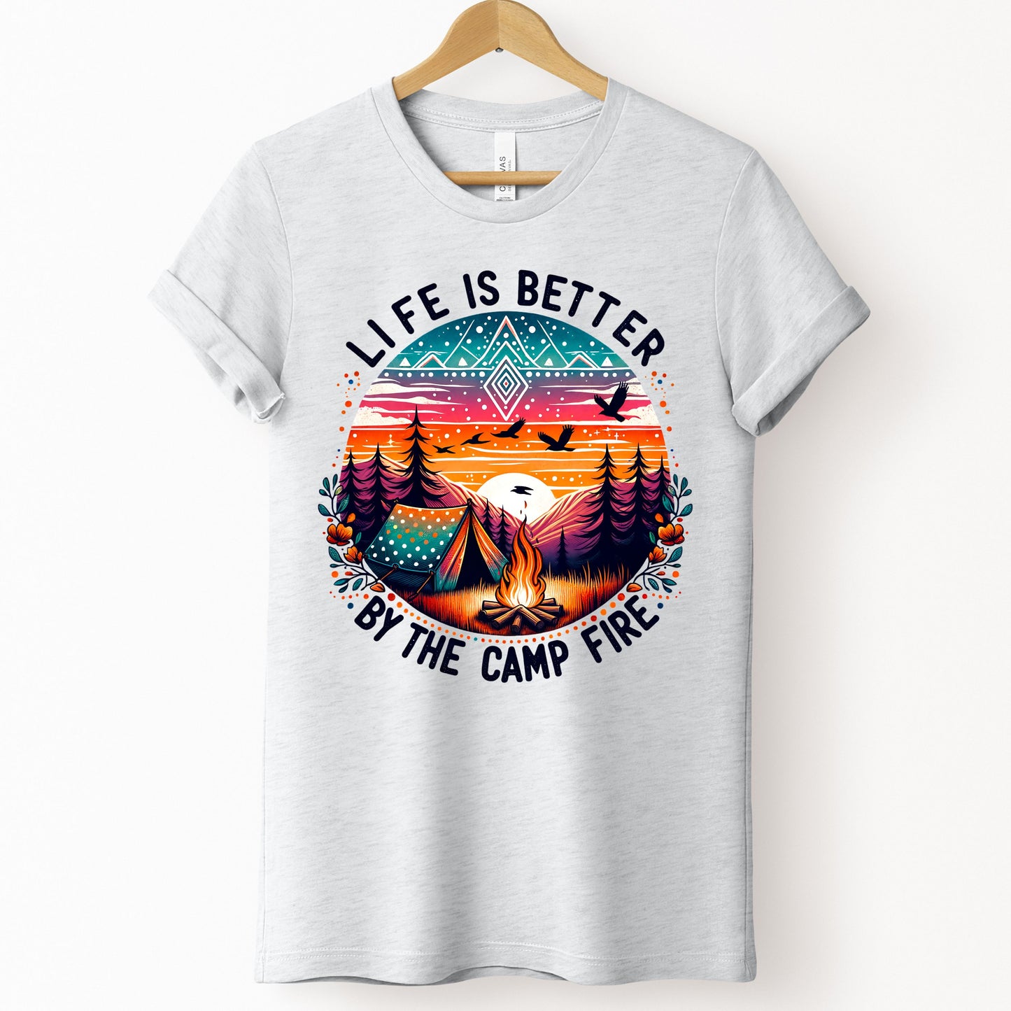 Life is Better by the Campfire Tee