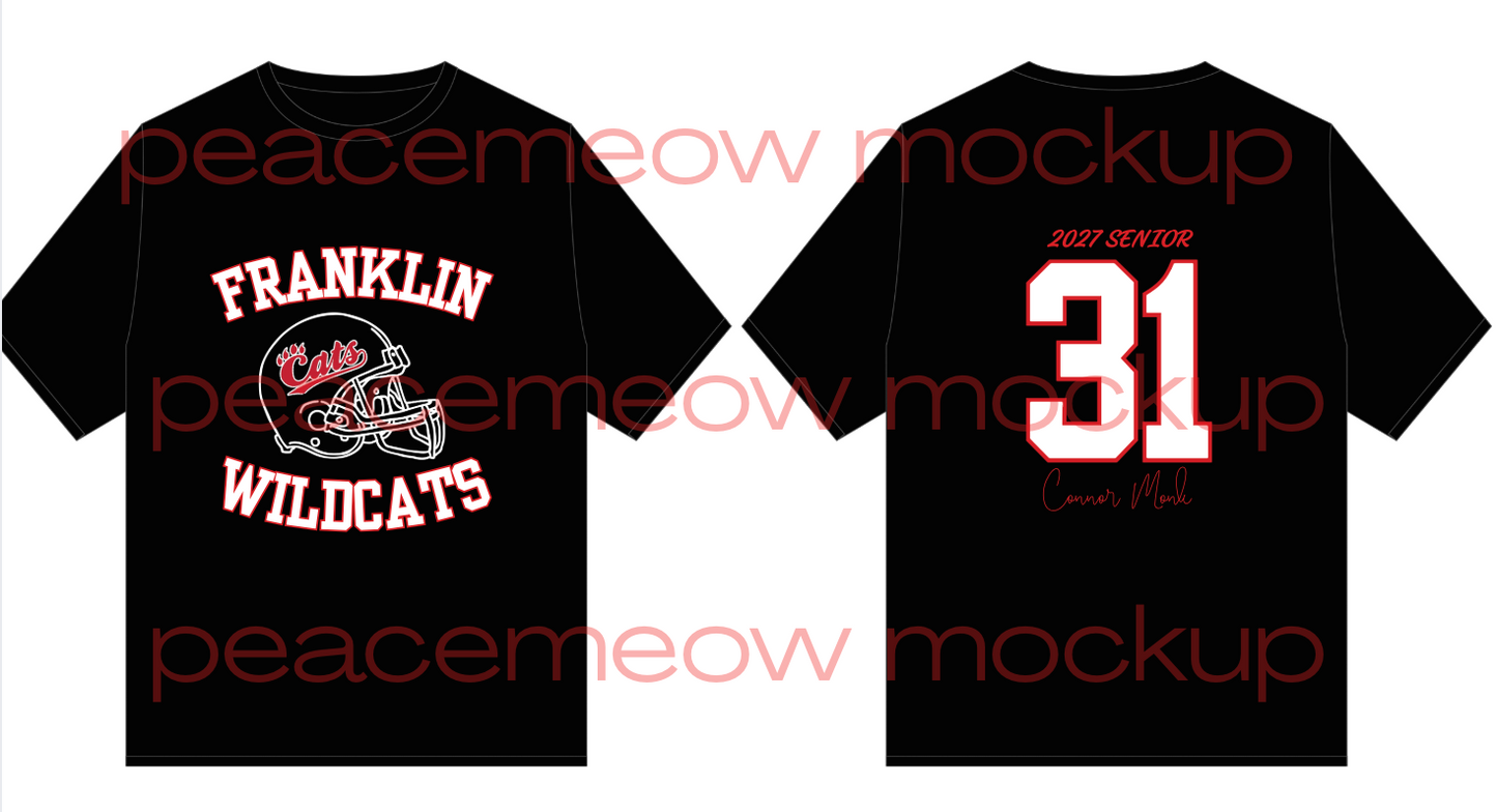 FHS Football Senior Signature Shirts